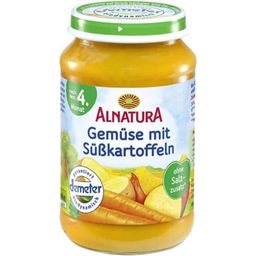 Organic Baby Food Jar - Vegetables with Sweet Potato - 190 g