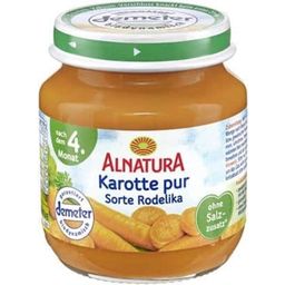 Organic Baby Food Jar - Carrot, Single Variety (Rodelika)