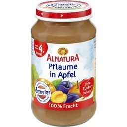 Alnatura Organic Baby Food Jar - Plum in Apple - 190 g