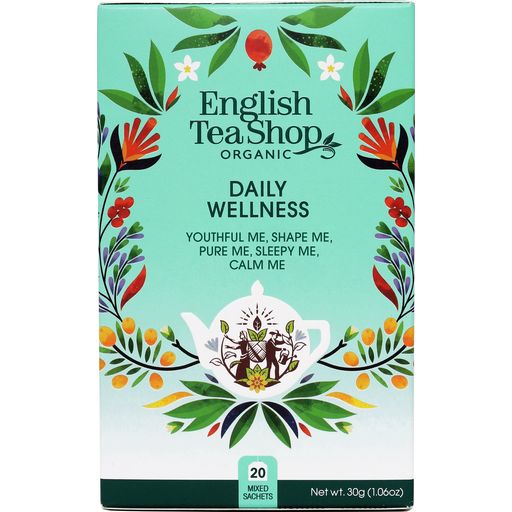 English Tea Shop Bio Daily Wellness teakollekció - 20 teafilter