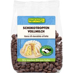 Rapunzel Biologische Volle Melk Chocoladedrops - 100 g