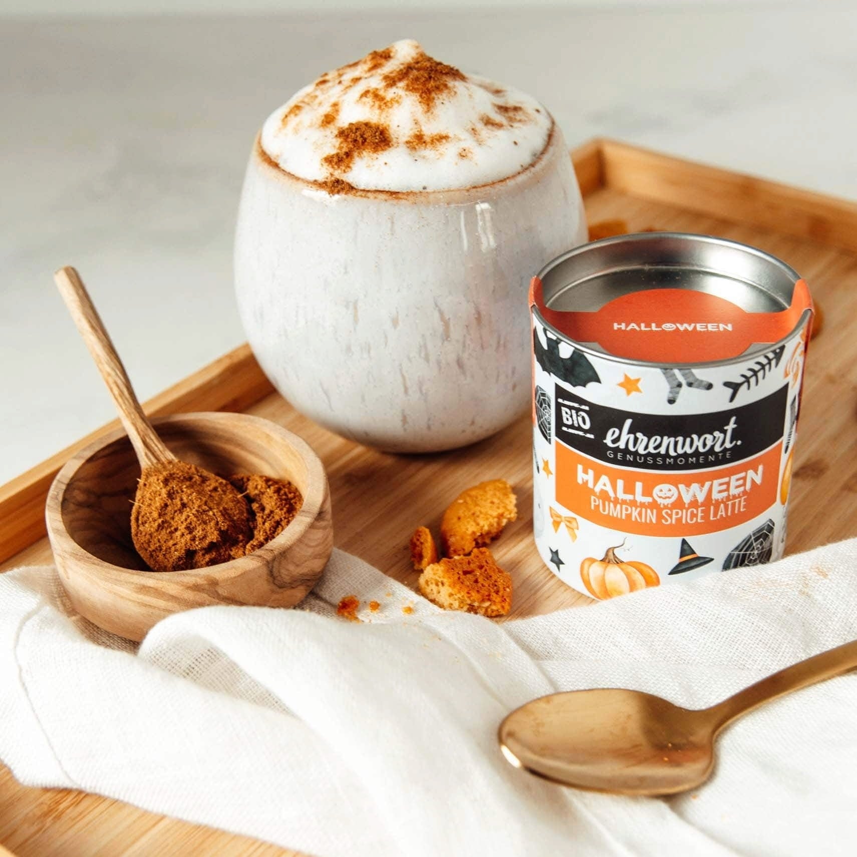 Ehrenwort Bio Halloween Pumpkin Spice Latte - 35 g
