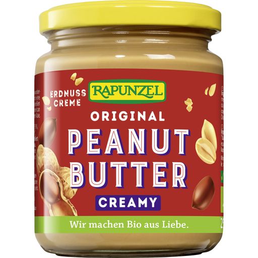 Rapunzel Organic Peanut Butter, Creamy - 250 g
