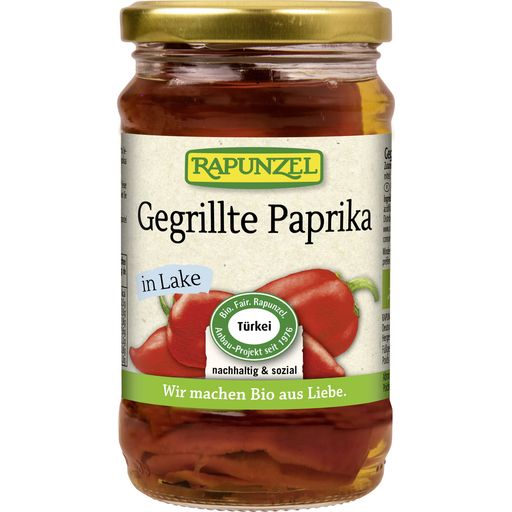 Rapunzel Organic Grilled Red Peppers in Brine - 310 g