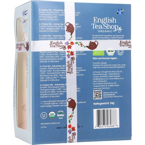 English Tea Shop Bio Wellness Tee Kollektion - 12 Pyramidenbeutel (24 g)