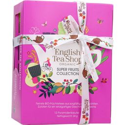 English Tea Shop Bio Super Fruit Tee Kollektion - 12 Pyramidenbeutel (24 g)