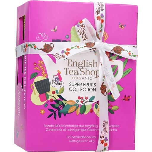 English Tea Shop Organic Super Fruit Tea Collection - 12 pyramid bags (24 g)