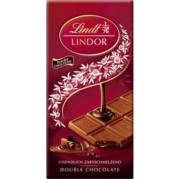 Lindt Lindor Double Chocolate Bar - 100 g
