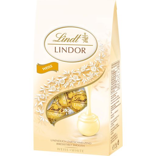 Lindt Chocolats Lindor Chocolat Blanc - 125 g