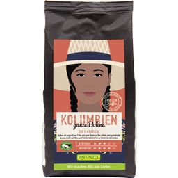 Organic Heldenkaffee Colombia, Whole Coffee Beans - 250 g