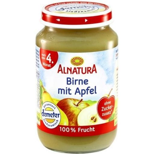 Alnatura Organic Baby Food Jar - Pear with Apple - 190 g