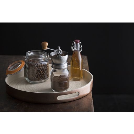 Kilner Kaffeemühle mit Drehkurbel und Glas - 1 Set