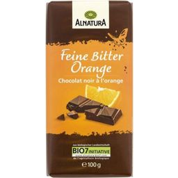 Alnatura Bio fina temna čokolada s pomarančo - 100 g