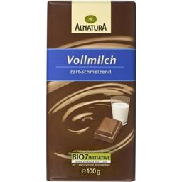 Alnatura Bio polnomastna mlečna čokolada - 100 g