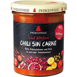 Zwergenwiese Biologische Soul Kitchen Chili Sin Carne - 370 g