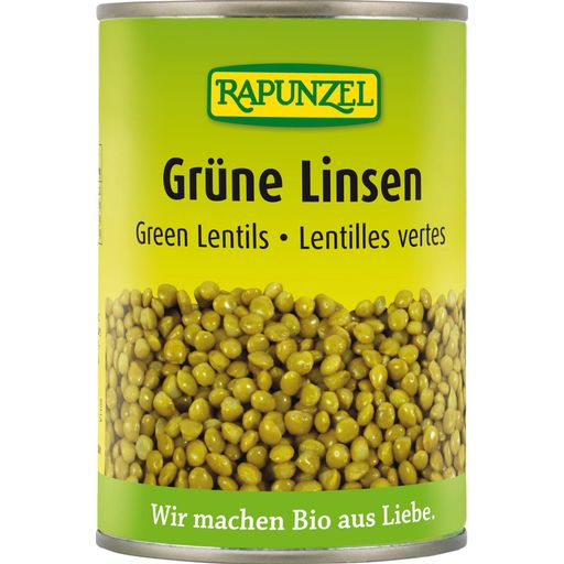 Rapunzel Organic Green Lentils, Can - 400 g
