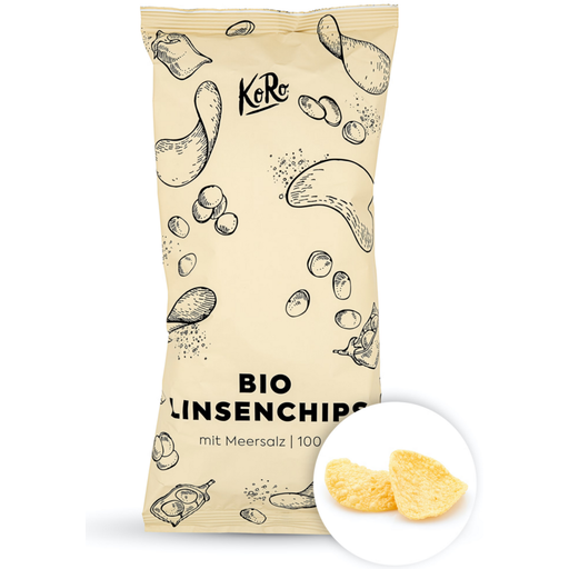 KoRo Organic Lentil Chips with Sea Salt