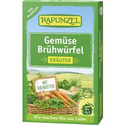 Organic Vegetable Bouillon Cubes with Herbs & Organic Yeast