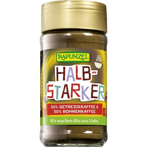 Bio Halbstarker Instant 50% Getreidekaffee & 50% Bohnen - 100 g