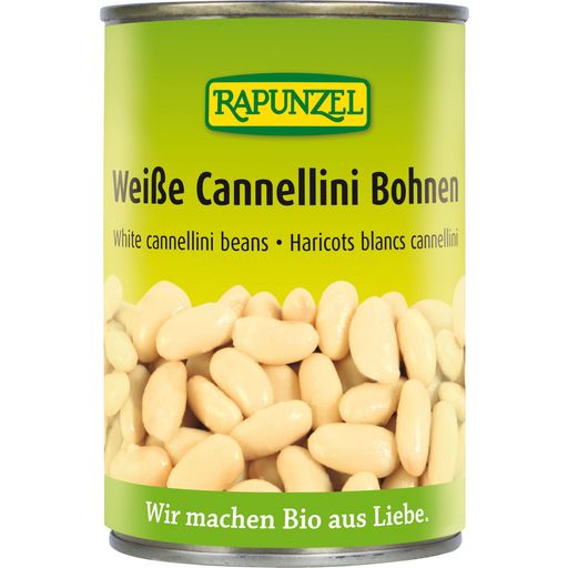 Rapunzel Bio Weiße Cannellini Bohnen in der Dose - 400 g