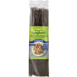 Ekologiczne spaghetti z kaszy gryczanej, specjalność zbożowa z pełnoziarnistej mąki gryczanej - 250 g