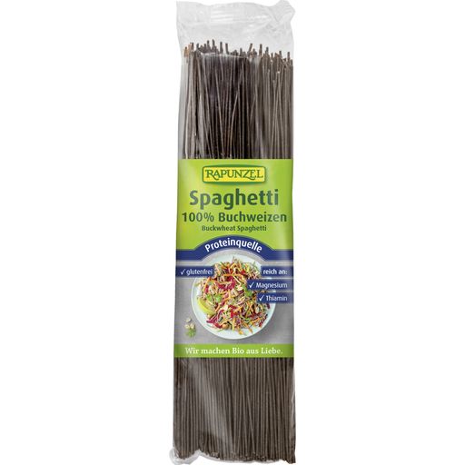 Bio Buchweizen-Spaghetti Getreidespezialität aus Vollkorn-Buchweizenmehl - 250 g
