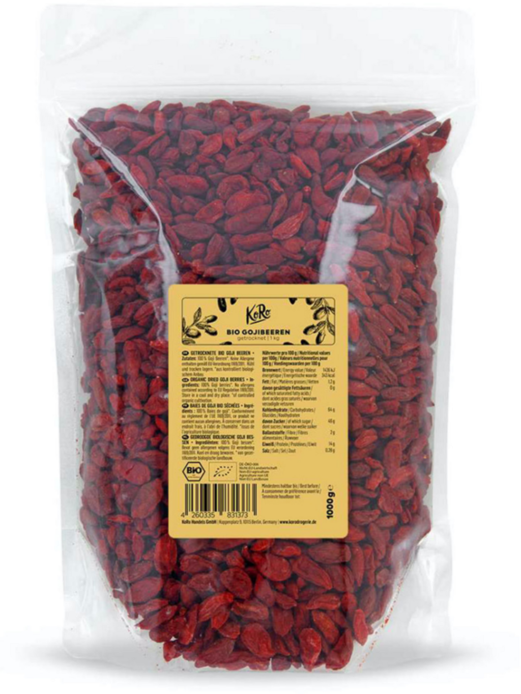 KoRo Bacche di Goji Bio