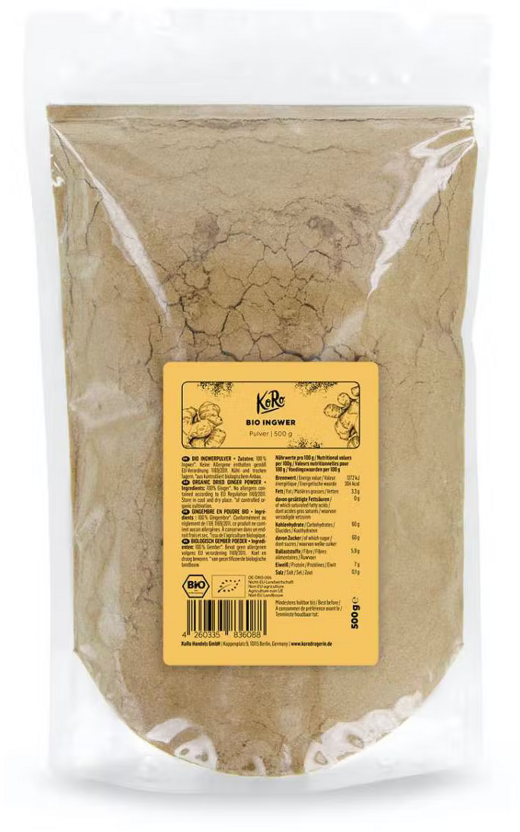 KoRo Organic Ginger Powder