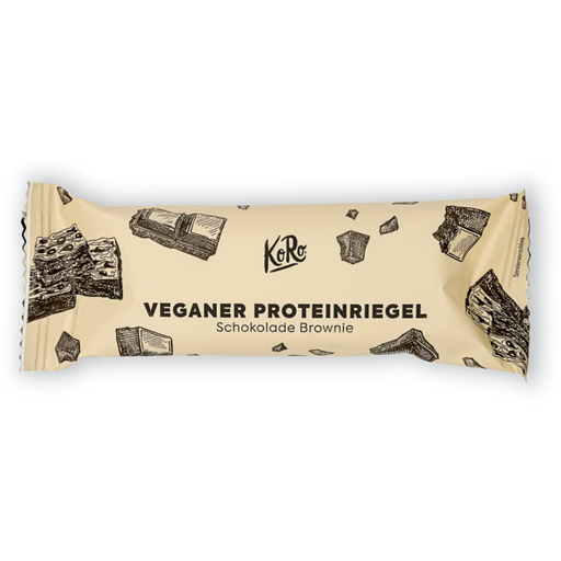 Wegański batonik proteinowy - czekoladowe brownie - 55 g