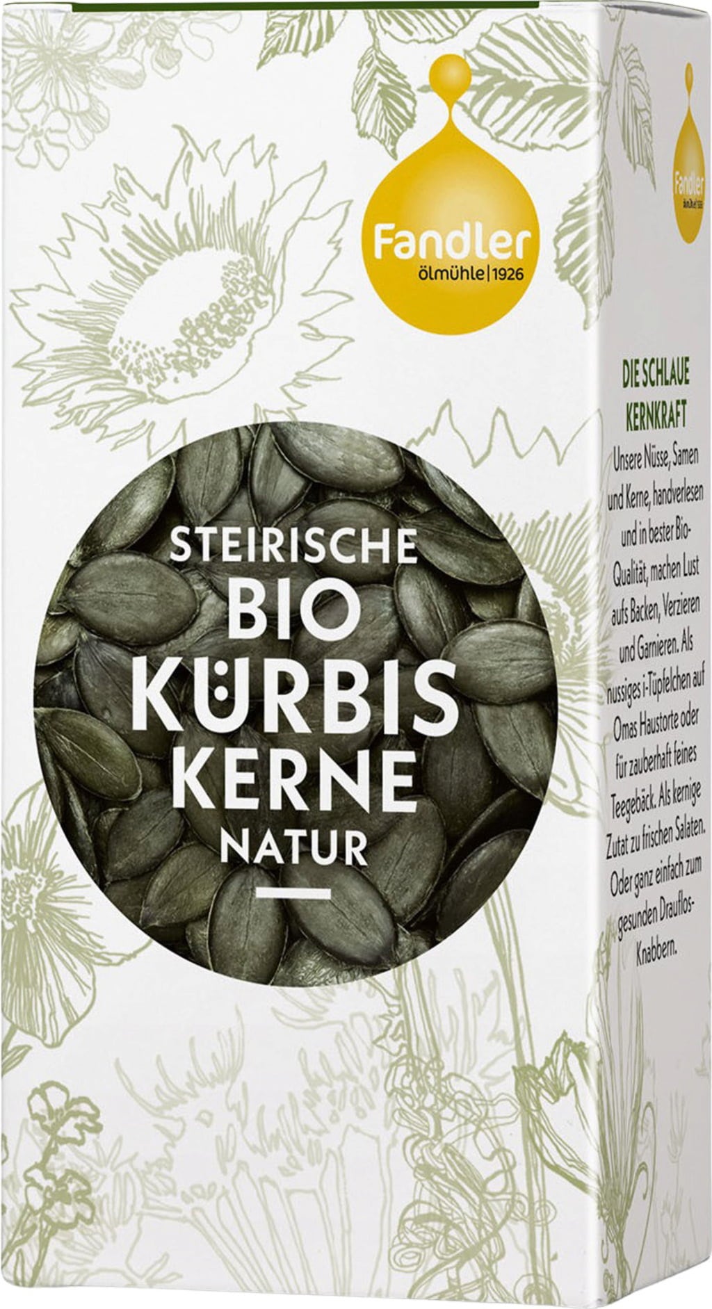 Styrian Organic Pumpkin Seeds, natural, 170 g