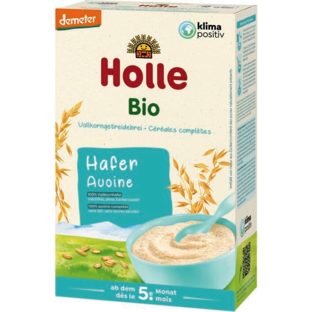 Holle Organic Demeter Whole Grain Oat Porridge, 250 g Piccantino