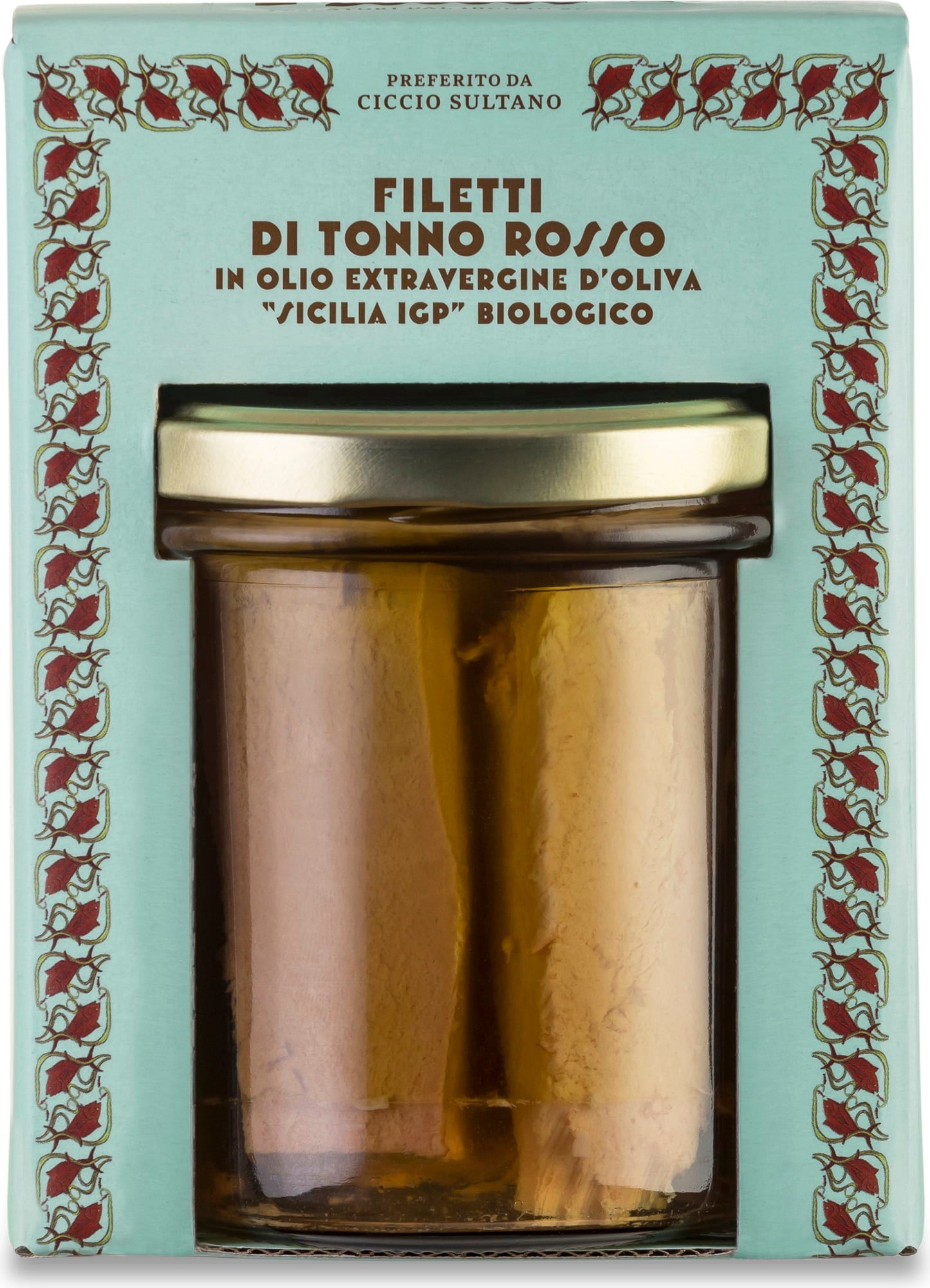 Thon Rouge à l'Huile d'Olive Extra Vierge Bio 