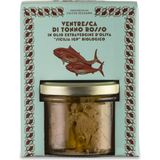 Sicilia IGP červený tuňák v bio extra panenském olivovém oleji - břišní maso