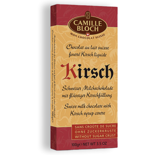 Chocolate with Liqueur Filling - Without Sugar Crust - Kirsch
