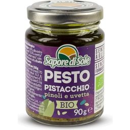 Pesto Bio à la Pistache - Avec Pignons de Pin & Raisins Secs - 90 g