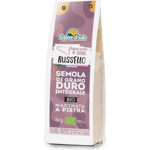 Bio Russello - pełnoziarnista semolina z pszenicy durum - 1.000 g