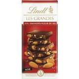Les Grandes tabulka čokolády Amandes s Fleur de Sel