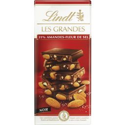Čokolada Les Grandes - Mandelj in Fleur de Sel - 150 g