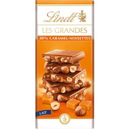Lindt Les Grandes Bar - Caramel & Hazelnuts - 150 g