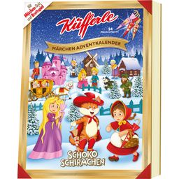 Sprookjes Adventkalender met Chocolade Paraplu's - 324 g