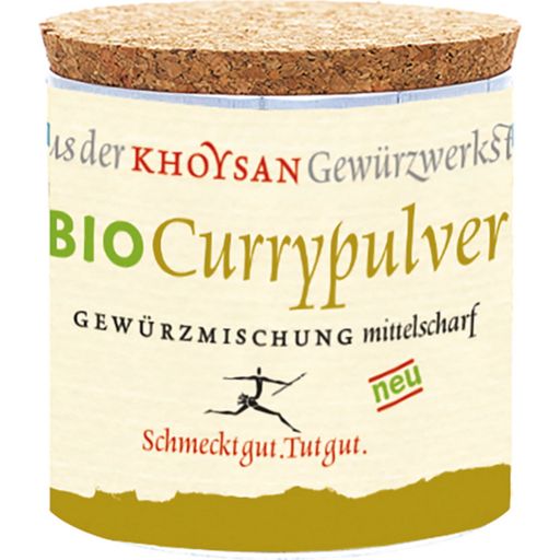 Khoysan Meersalz Bio Curry por - Közepesen csípős - 100 g