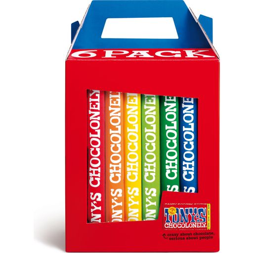Tony's Chocolonely Rainbow Pack - Tavolette - 1.080 g