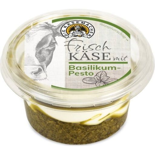 Die Käsemacher Cream Cheese with Basil Pesto - 150 g