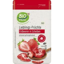 Organiczne liofilizowane truskawki w plastrach - 25 g