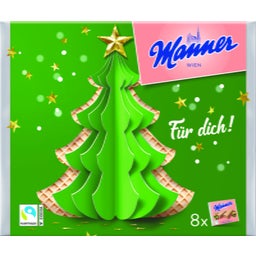 Gaufrettes Napolitaines Géantes 8x - Noël - Sapin de Noël