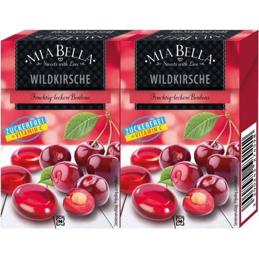 Mia Bella Wild Cherry Bonbons (Pack of 2) - 88 g