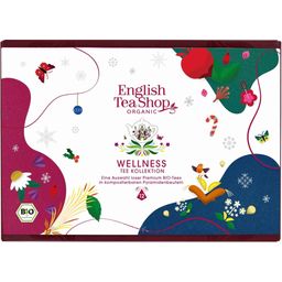 English Tea Shop Organic Tea Gift Set - Wellness - 12 pyramid bags