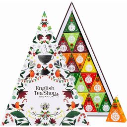 English Tea Shop Organic Tea Advent Calendar - Mosaic - 25 pyramidových sáčků