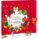 Calendario dell'Avvento Bio a Libro - Red Christmas - 25 bustine piramidali