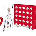 Organic Tea Book Advent Calendar - Red Christmas - 25 pyramid bags